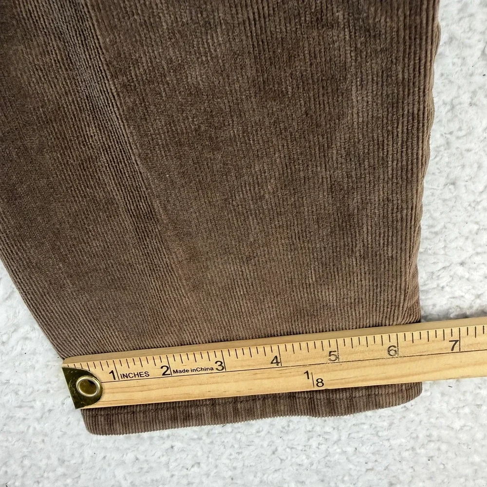 Banana Republic Travel Cord Pants Mens 30x30 Brown Slim Fit Corduroy Chino Y2K